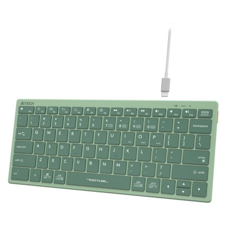 Keyboard A4Tech FSTYLER FBX51C green USB wireless BT/Radio Slim Multimedia (FBX51C 1033886-4