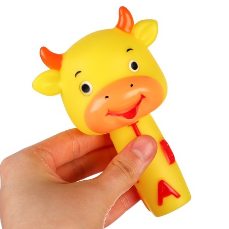 Rubber toy for the bath "Babies: calf", Baby Me-3