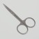 Scissors manicure, bent, 9 cm, silver color