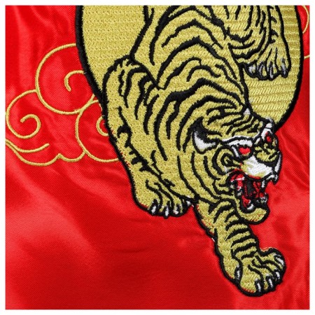 Shorts for Thai boxing Fight Empire, p. S, red color-3