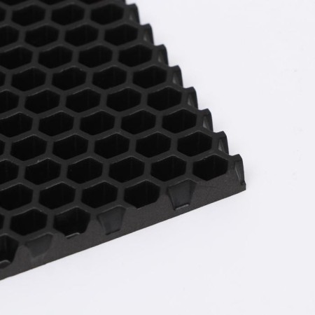 Animal rug EVA, cellular, 40 x 60 cm, black-1