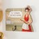 Decorative tree hook "You are a woman, your place in the kitchen" 12.3x10 cm