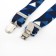 Set of children's suspenders and a butterfly tie "Geometry"