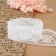 Capricon lace, 35 mm × 10 ± 1 m, white color