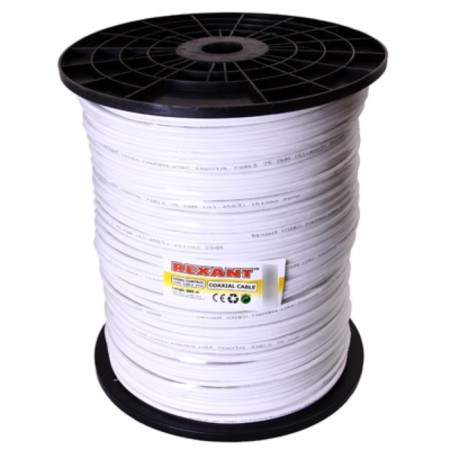 Bay cable KKSV-B+2x0.5 mm, 305 m, white, rexant-1
