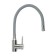 Accoona A48104T kitchen mixer, single -leaf, with nut, stainless steel, gray/satin