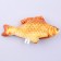 A toy for cats with mint "carp" from textiles, 20 cm