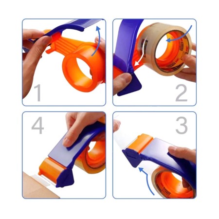 Scotter dispenser scrap, plastic case, 48 mm-10