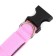 Collar with backlight double strip size m, Osh 40-48 x 2.5 cm 3 glow mode pink
