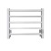 Electric towel "Sanprise" Quadro P8, 500x800 mm, universal, white