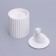 Candle in concrete Aromatic "Apolon", lavender garden, 13x7 cm, soy wax, 160 g