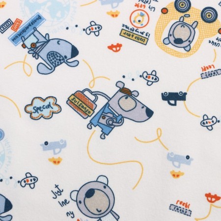 Flanel Travel diaplane, size 75x120 cm, 170 g/m, cotton 100%-2