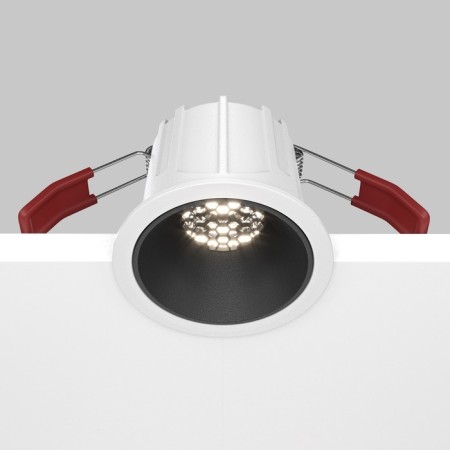 The built-in lamp Technical DL043-01-10W4K-D-RD-WB, LED, 10 W, 65x65x52 mm, 500 lm, 4000k, white-black-6