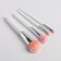 Gift set of brushes for makeup "beautiful moments", 4 pcs