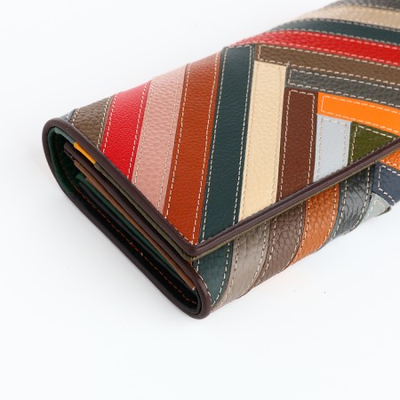 Women's wallet on magnets, colorful color-2
