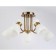 Suspended chandelier Ambrella Light, Traditional, TR3218, 5HE27, Color Gold
