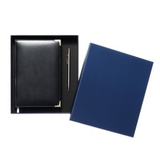 Gift Davente.bellagio Set Dated Dated 2024, A5, 176 sheets, hard cover, Block 70 g/m2, black + ballpoint pen