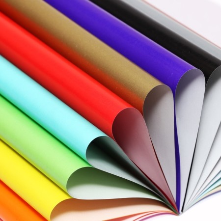 Color A4 paper, 16 sheets 16 colors Kuromi, coated, one -sided, on paper, (gold + silver)-2