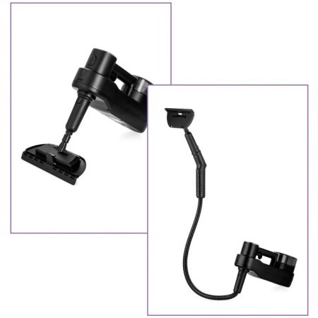 Steam mop KitFort KT-1018, 1300 W, 300 ml, cord 5 m, black-3