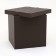 Box for balloons, black 60 x 60 x 60 cm