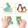 Soft puzzle for babies "Mom and kids", 5 puzzles, crumb I
