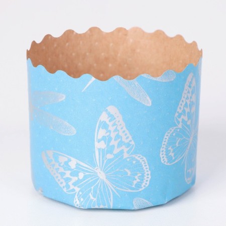 Paper form for the cake "Butterflies and dragonflies" 60 x 45 mm, (packaging 4000 pcs)-2