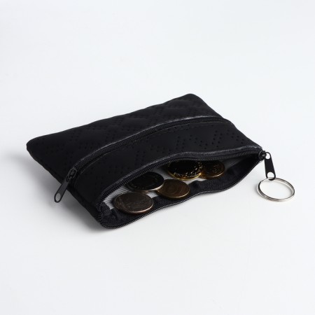 Women's wallet with lightning, black color-4