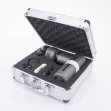 Body massager BM-HT075, percussion, 25 W, up to 3200 beats/min, 5 nozzles, from battery, black