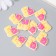 Decor for creativity "Number 5 with an animal" set 10 pcs 1.8x1.8 cm