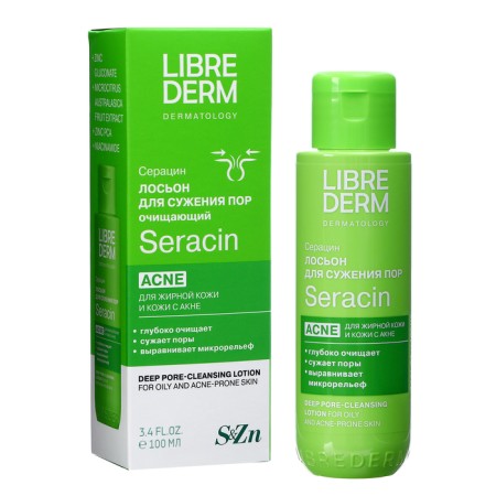 Librederm lotion seracin for deep purification of pores 100 ml