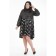Female dress, size 52, black color