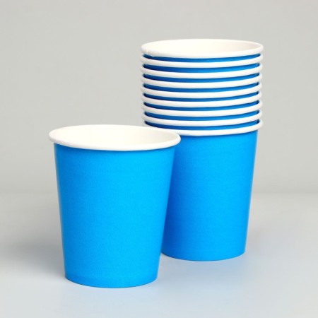 A set of paper utensils "1 year", a boy, 10 glasses, 10 plates-2