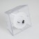 Spinker "heart" LED 3XAG10 with marker for inscriptions 10x10x13 cm