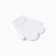 Baby mittens minku, milk color, 18 cm