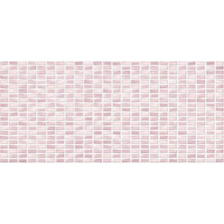 Tiles Wall Pudra Mosaic Pink relief 200x440 (in packaging 1.05 sq.m)-1