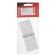 Loop card tundra, 110x40 mm, zinc coating, 1 pc.