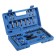 A set of tools in the case of the tundra, automobile, CRV, 1/4 ", 47 items