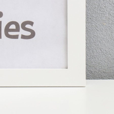 Set of photo frames MDF "OfficeSpace" 30x40 cm, 4 pcs, white (plastic screen)-1