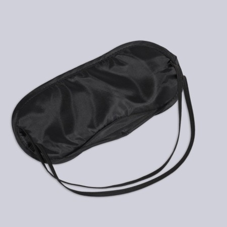 Mask for sleeping with a nose, double elastic, 18 × 8.5 cm, black color-2