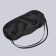 Mask for sleeping with a nose, double elastic, 18 × 8.5 cm, black color