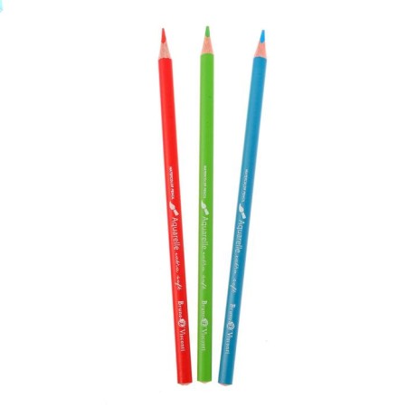 Pencils Watercolor 12 colors Happycolor, mix-2