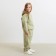 Pants Children's Minaku: Basic Line Kids olive color, height 122