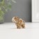 Souvenir Polystone "Elephant with a Flower on the Popon" 3x4x1.5 cm