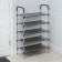 The shoes are universal, 5 shelves, 59 × 30 × 100 cm, black color