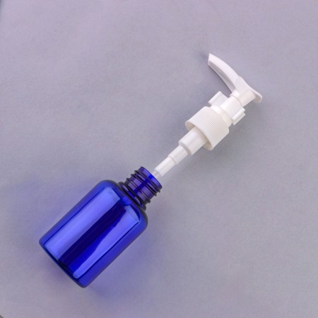 A bottle for storage, with a dispenser, 50 ml, blue/white color-6