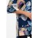 Female blouse, size 42, blue, beige color