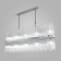 Suspended Bogate’s Allure 485/10, E14, 10x60W, 1200x170 mm, chromium color