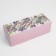 Confectionery packaging, cupcake box with a window, “berry”, 26 x 10 x 8 cm