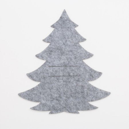 Envelope for cutlery "Christmas tree" 19x21 cm, 100% p/e, felt-1