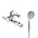 Accoona A6473 bathtub, two -wound, brass, chrome